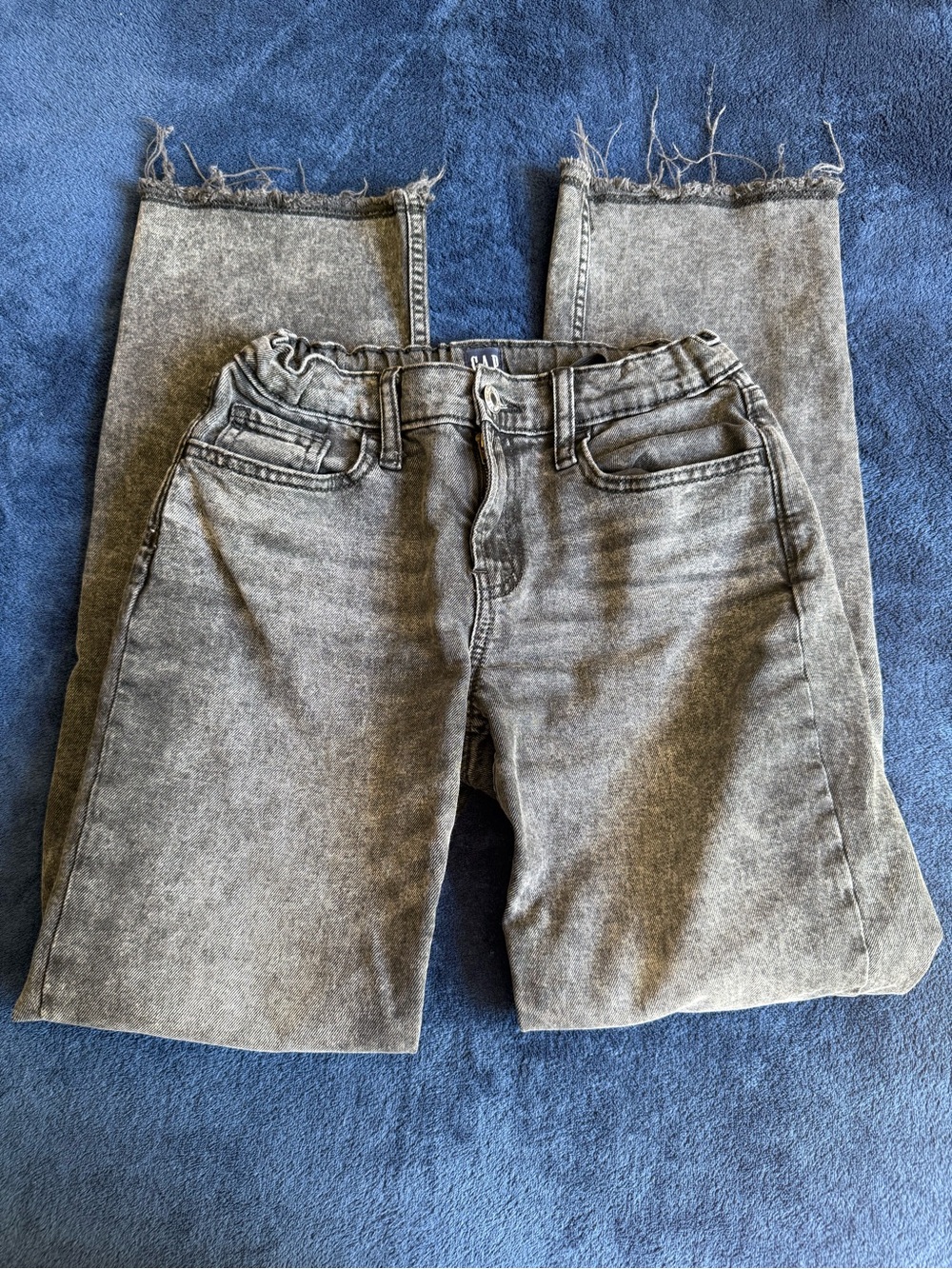 GAP Black Straight Denim Jeans